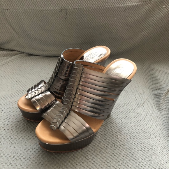 Coach Platform Wedges - Picture 2 of 4